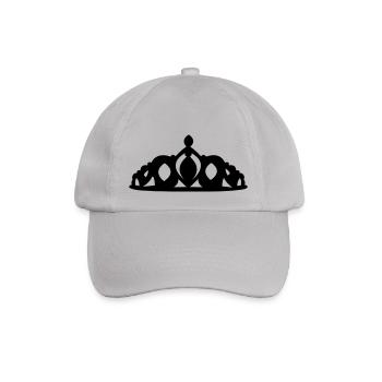 diadem_2 - Baseballkappe - Grau - Vorne