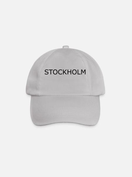 STOCKHOLM Gift - Baseball Cap - grey