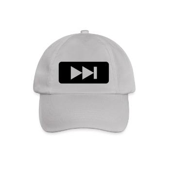 Forward - Tasten - Player - Musik - Baseballkappe - Grau - Vorne