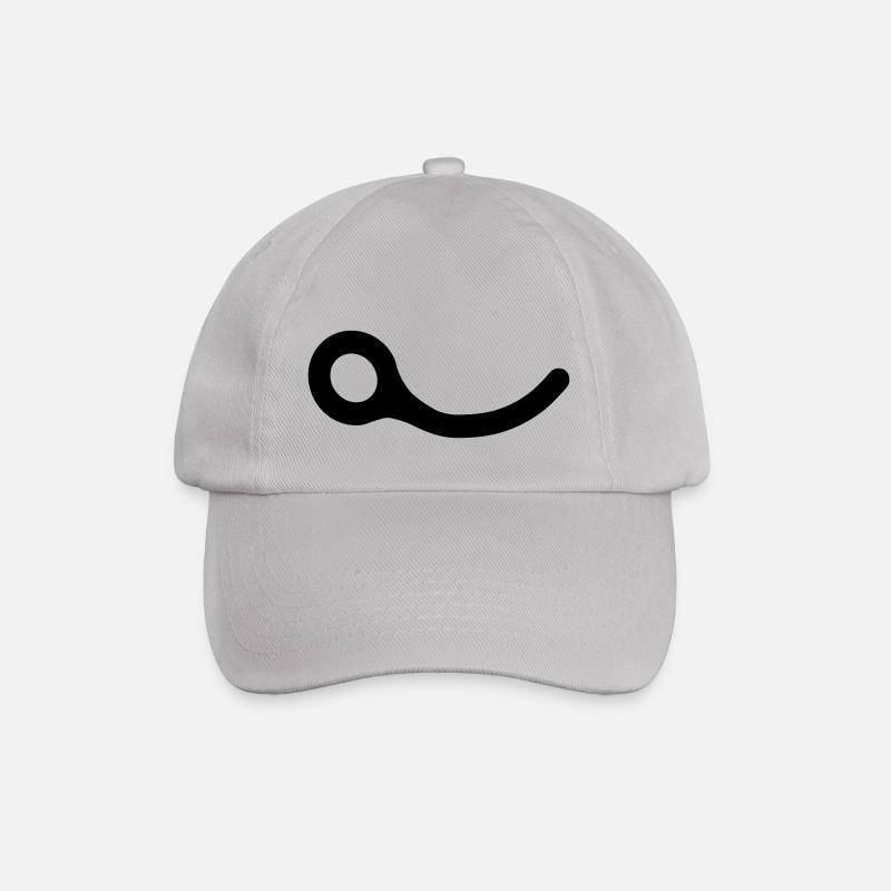Closing Pin - Baseball Cap - grey