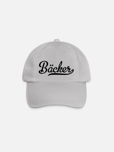 Bäcker - Baseballkappe - Grau