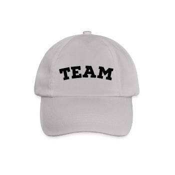 Team - Baseballkappe - Grau - Vorne
