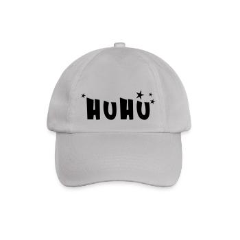 huhu - Baseballkappe - Grau - Vorne