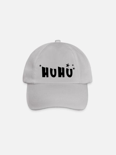 huhu - Baseballkappe - Grau