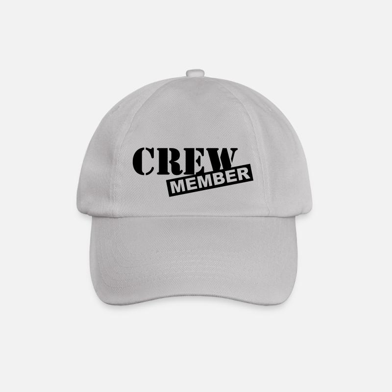 Crew Member - Baseball Cap - grey
