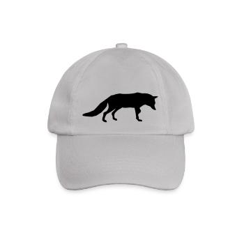 fuchs - fox - jagd - jäger - Baseballkappe - Grau - Vorne