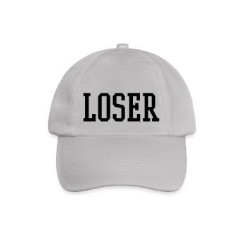 LOSER - Baseballkappe - Grau - Vorne