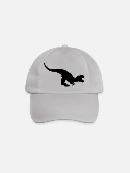 Dinosaurier primeval times Urzeit TRex T-Rex Earth - Baseballkappe - Grau