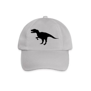 dinosaurier - Baseball Cap - grey - Front