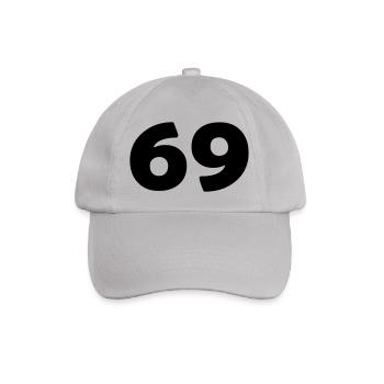69 - Baseball Cap - grey - Front