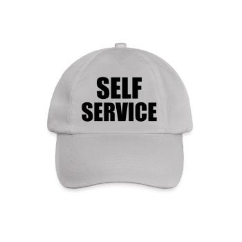Self Service - Baseball Cap - grey - Front