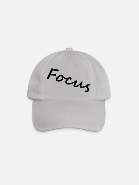 Focus - Baseball Cap - grey