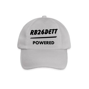 JDM Engine powered RB26DETT | T-shirts JDM - Baseball Cap - grey - Front