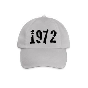 1972 - Baseballkappe - Grau - Vorne