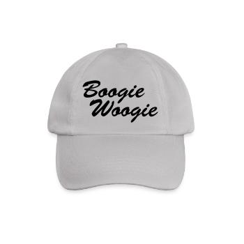 Boogie Woogie Schriftzug - Baseballkappe - Grau - Vorne