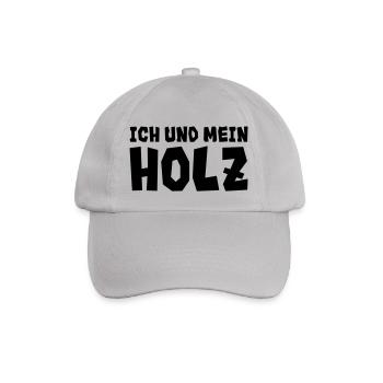 ich und mein - Baseballkappe - Grau - Vorne
