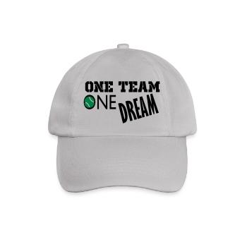 ein Traum - Baseballkappe - Grau - Vorne