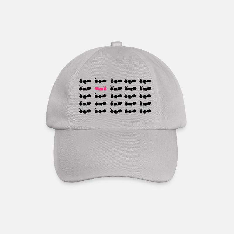 être différent fourmi rose - Casquette classique - bruyère