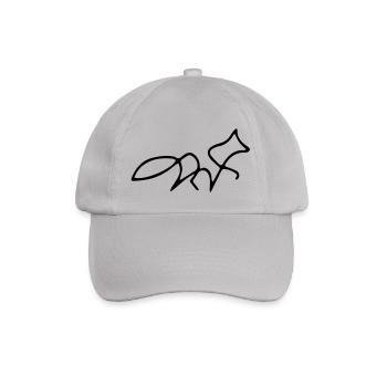 Fox oneline - Baseballkappe - Grau - Vorne