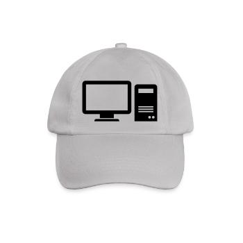 Ordinateur - Casquette classique - bruyère - Devant