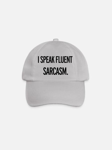 Sarcasm - Baseballkappe - Grau