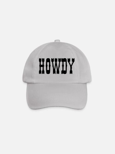 Howdy - Baseball Cap - grey