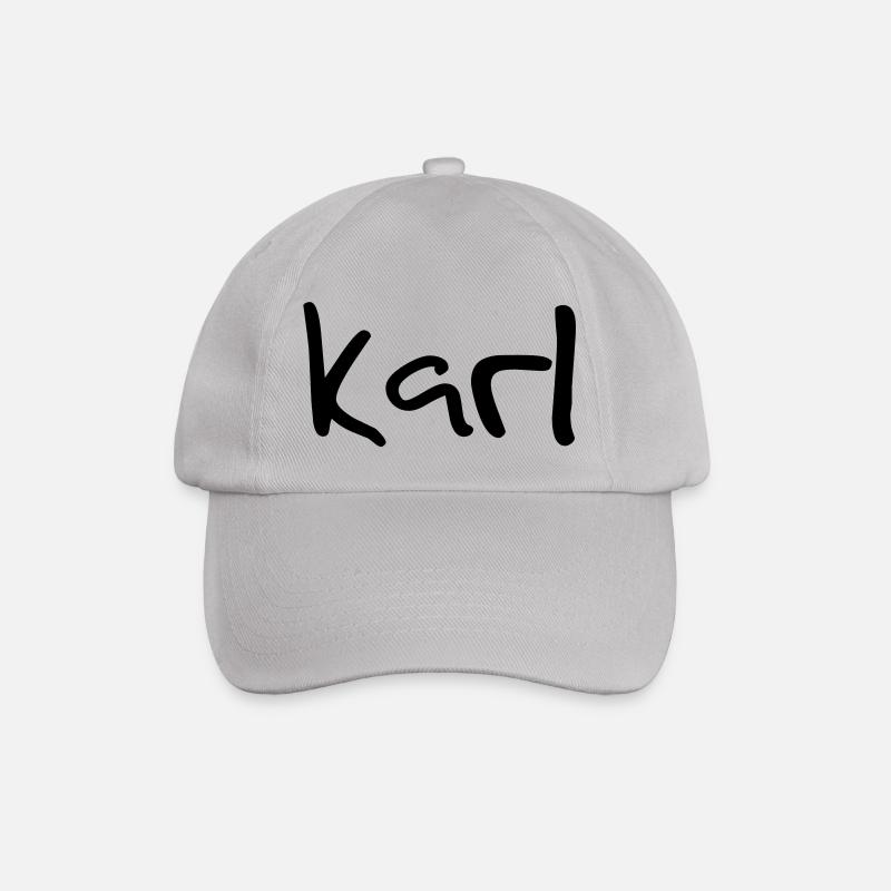 karl - Baseball Cap - grey