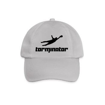 Torminator 2 (Vektor) - Baseballkappe - Grau - Vorne