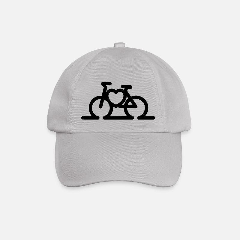 Radfahren - Baseballkappe - Grau