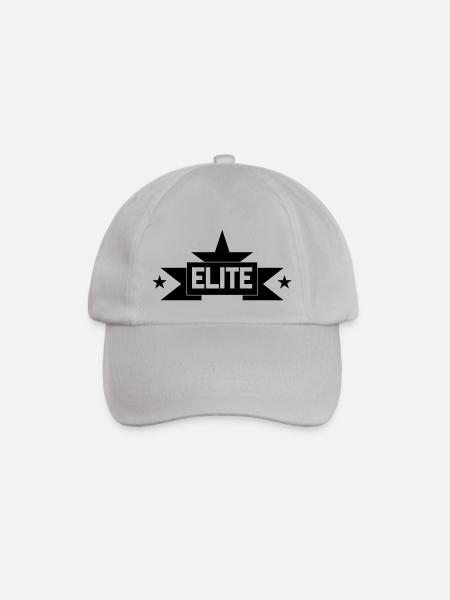 Elite - Baseballkappe - Grau