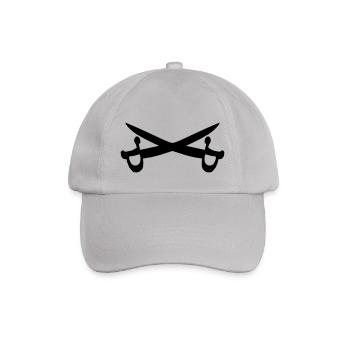 Crossed Swords - Baseballkappe - Grau - Vorne