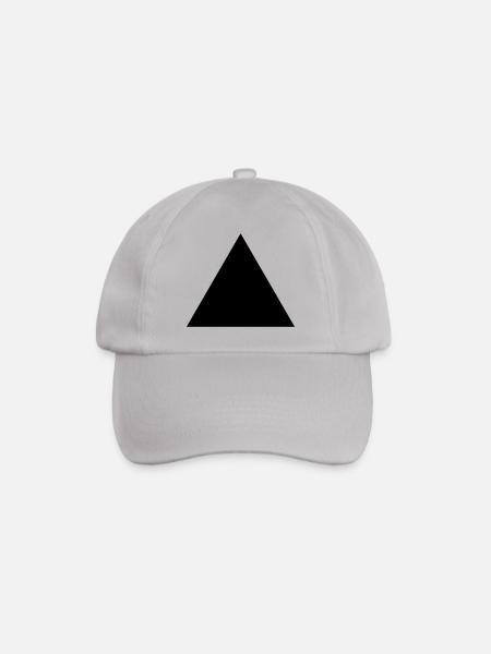 Minimalistic triangle - Baseball Cap - grey