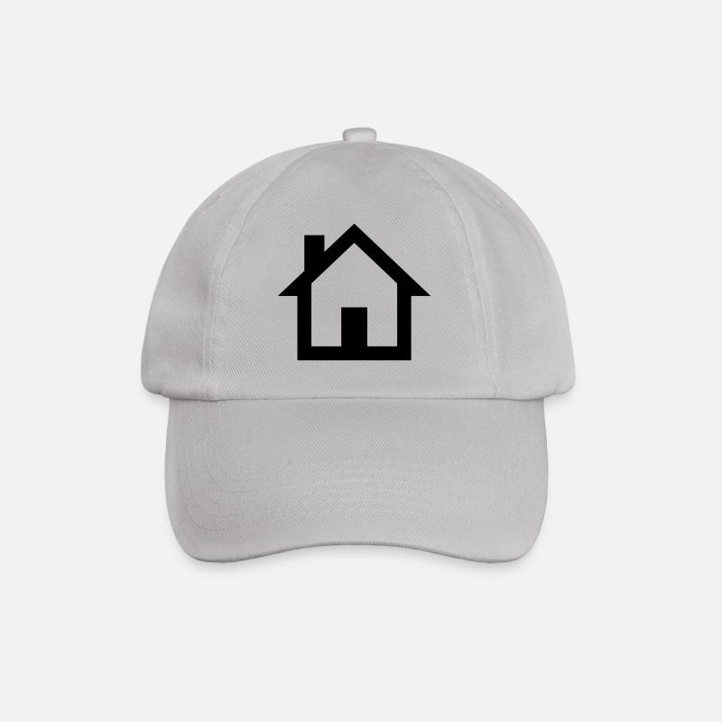 Haus - Baseballkappe - Grau