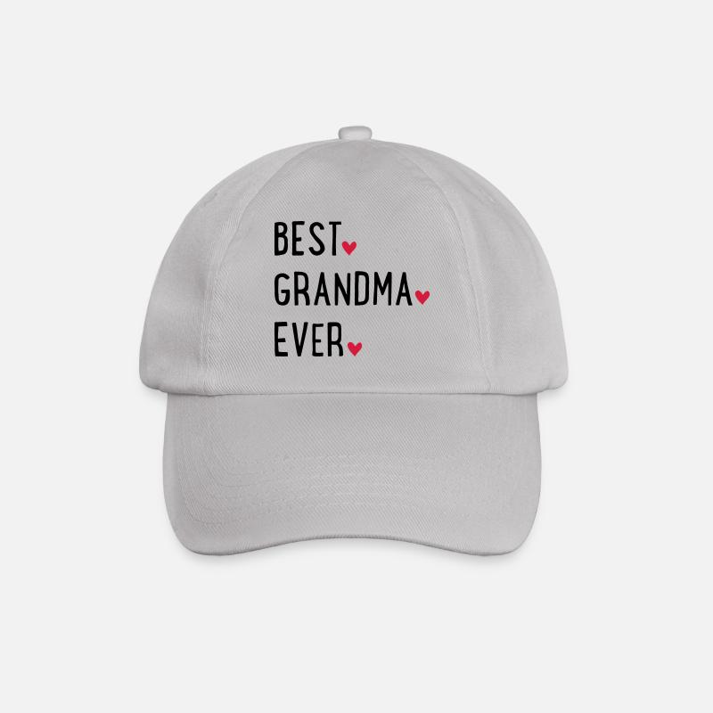 Oma - Baseballkappe - Grau