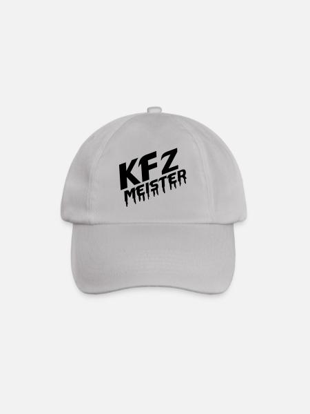 kfz_meister3 - Baseballkappe - Grau