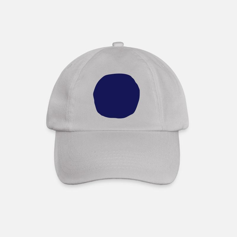 Circle shape hand drawn - Baseball Cap - grey