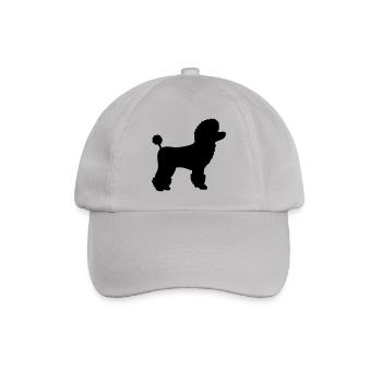 Poodle gift - Baseball Cap - grey - Front