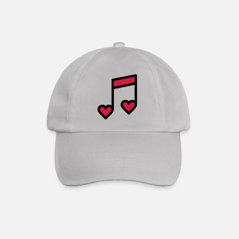 Note de musique romantique - Casquette classique - bruyère