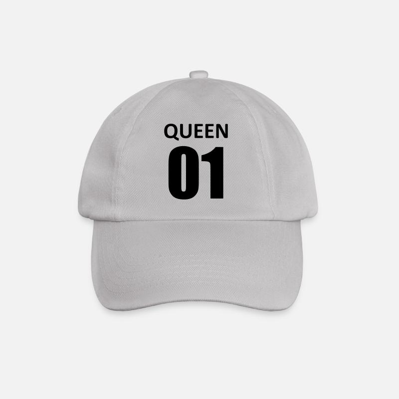 queen 01 - Baseballkappe - Grau