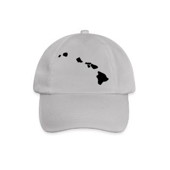 Hawaii - Baseballkappe - Grau - Vorne