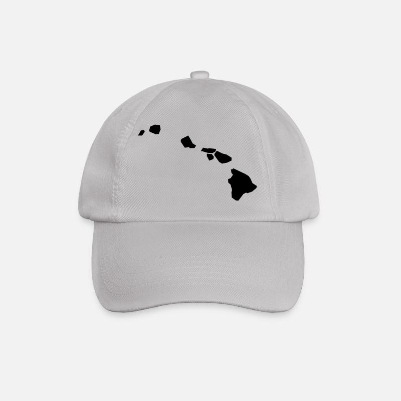 Hawaii - Baseballkappe - Grau