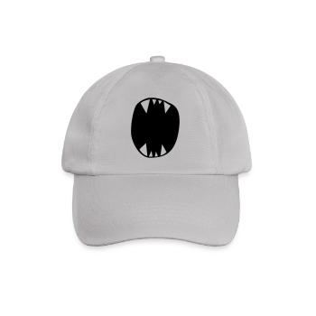 Monster Maul - Baseballkappe - Grau - Vorne