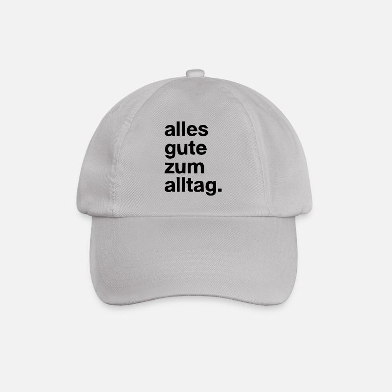 alltag - Baseballkappe - Grau