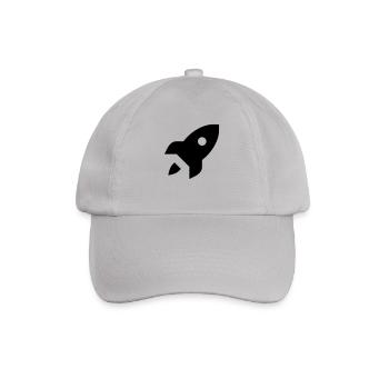 Rakete - Baseballkappe - Grau - Vorne
