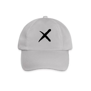 X Kreuz - Baseballkappe - Grau - Vorne