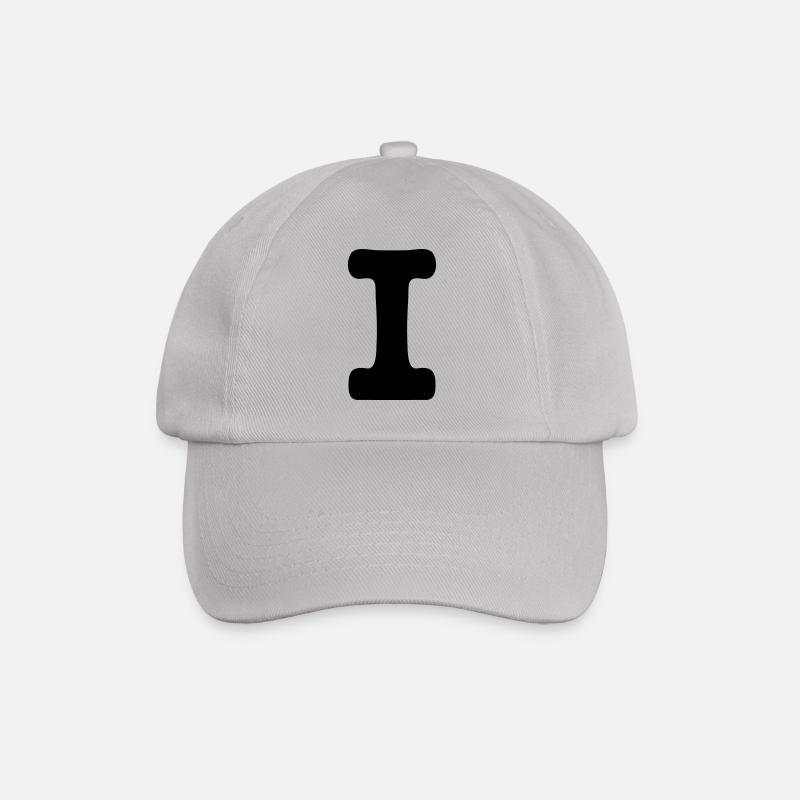 i - Baseballkappe - Grau