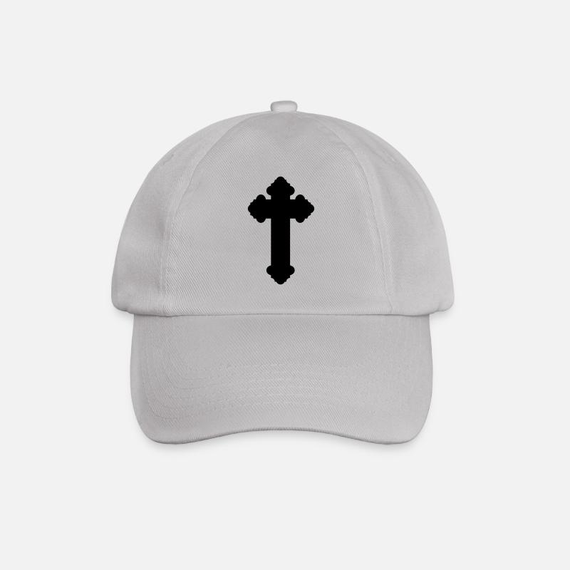 Croix chrétienne / croix chrétienne (g, 1c) - Casquette classique - bruyère