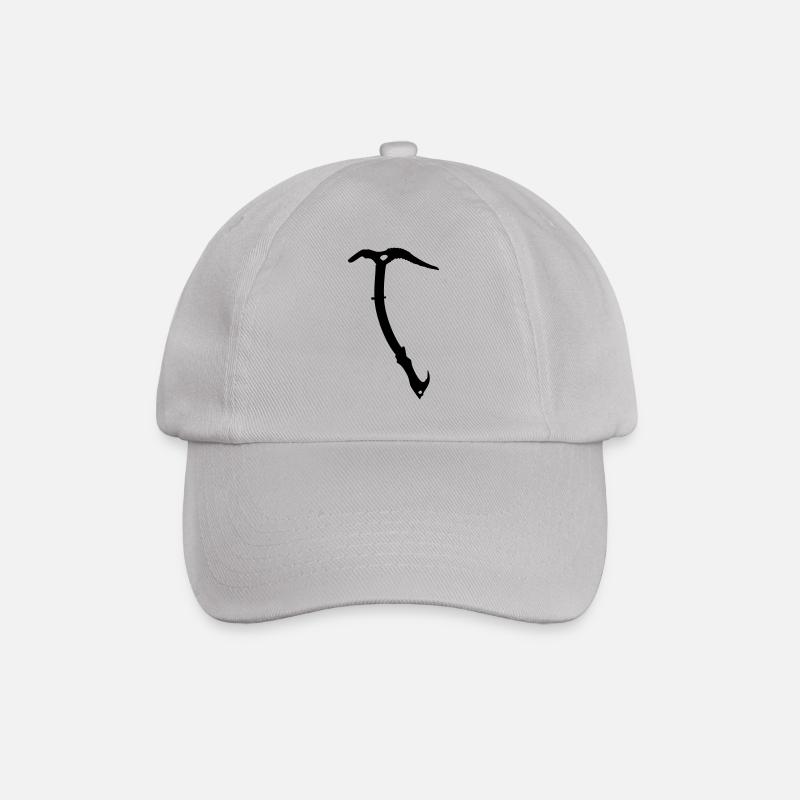 eispickel - Baseballkappe - Grau