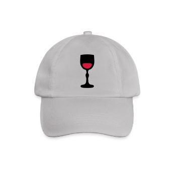 verre pied vin 202 - Casquette classique - bruyère - Devant