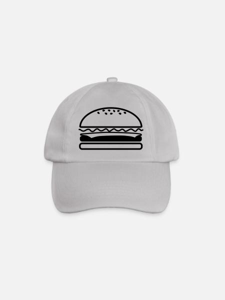 Buger - Baseballkappe - Grau
